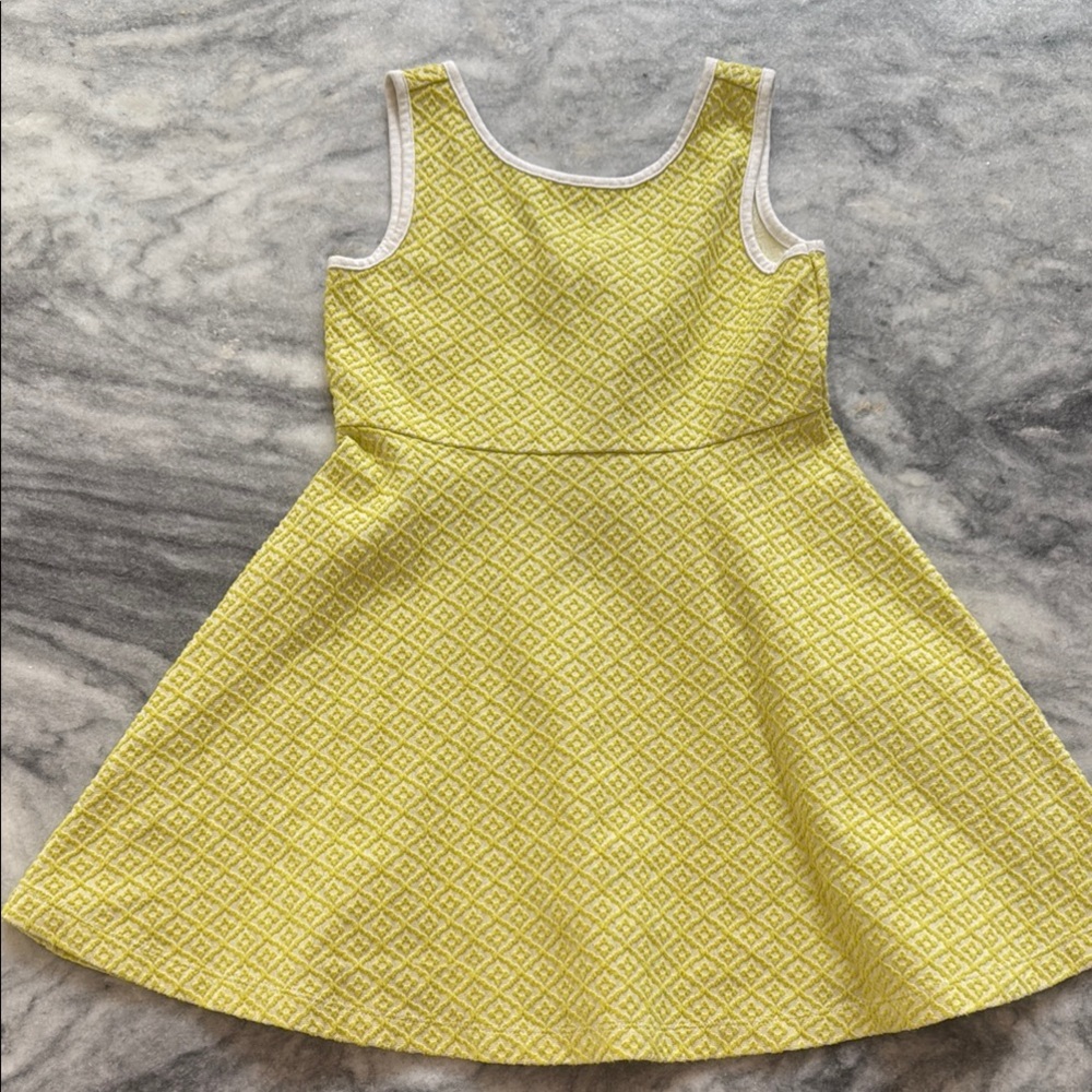 Janie and Jack Yellow Sleeveless Dress
